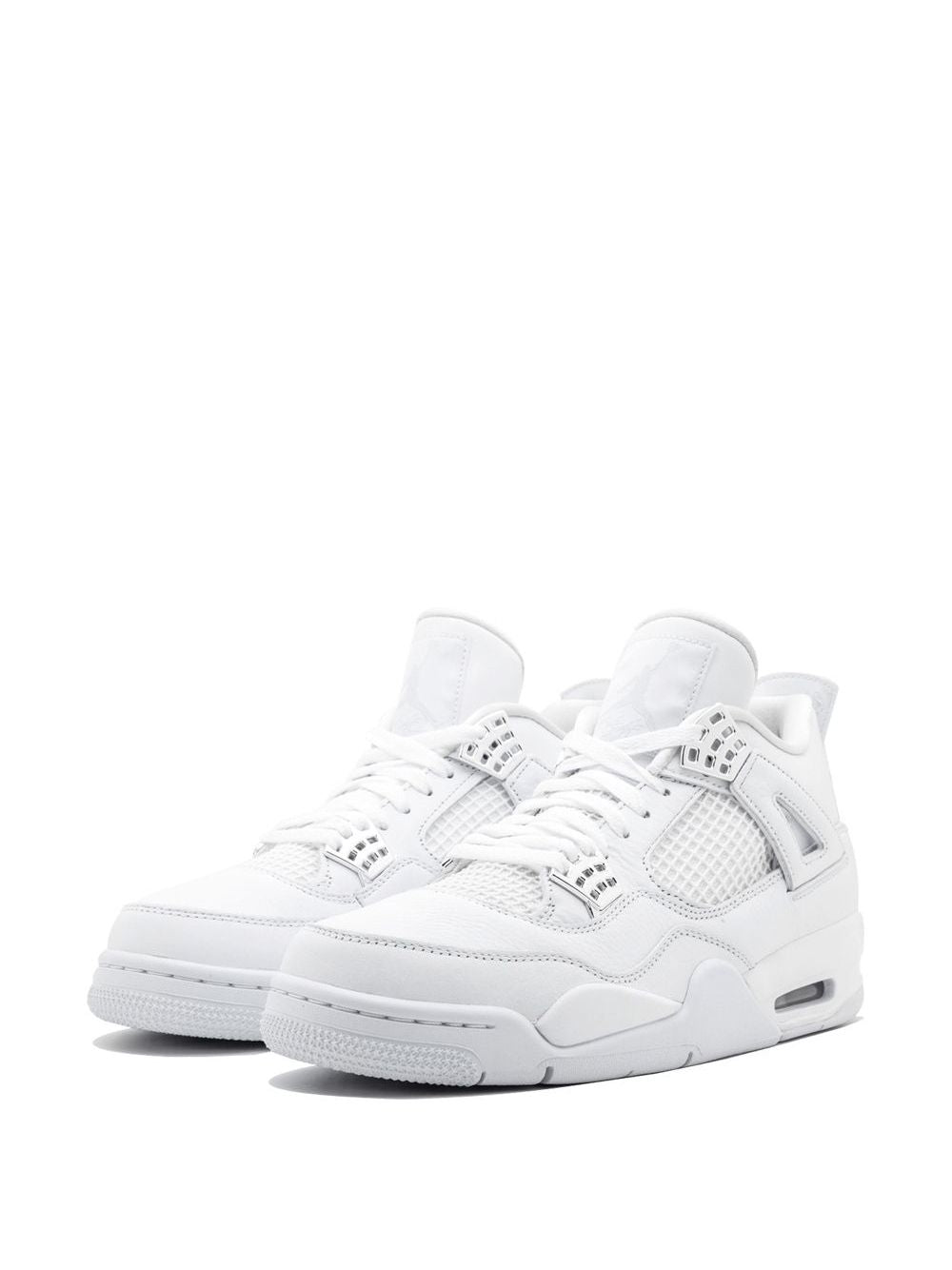 Jordan 4   Metallic White
