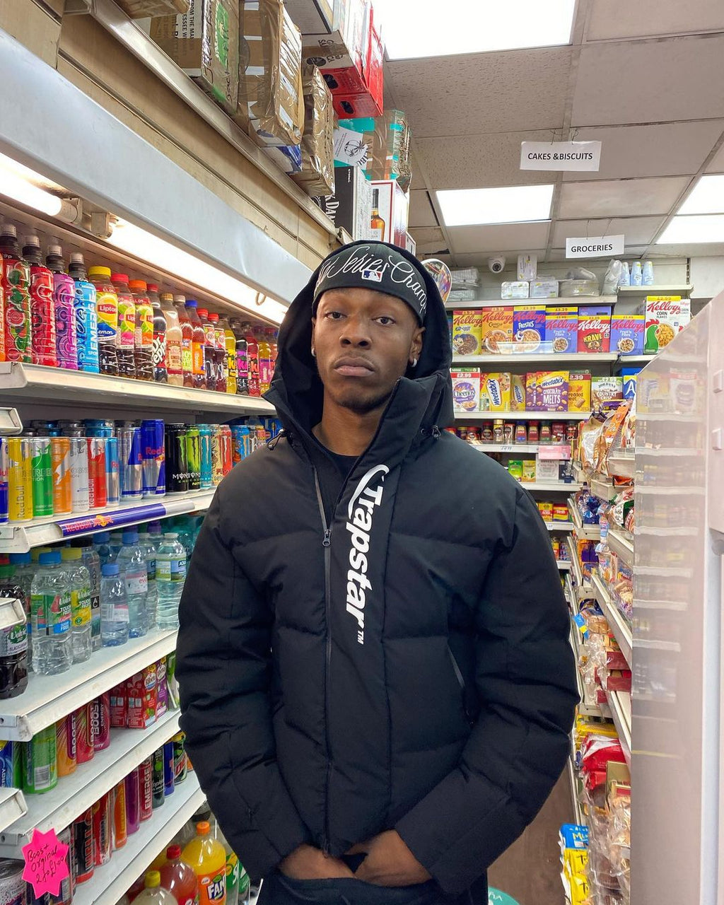 Trapstar Jacket  PUFFER-BLACK