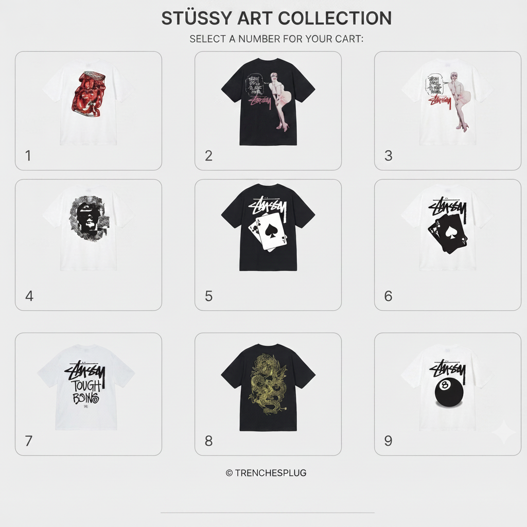STUSSY TEE