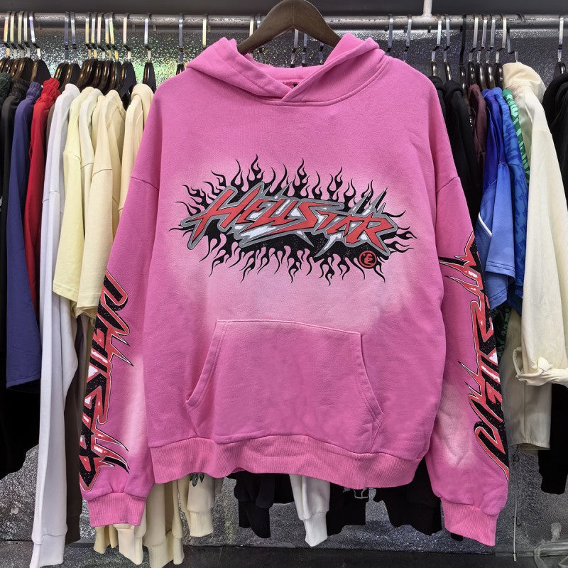 Hellstar Hoodie Pink