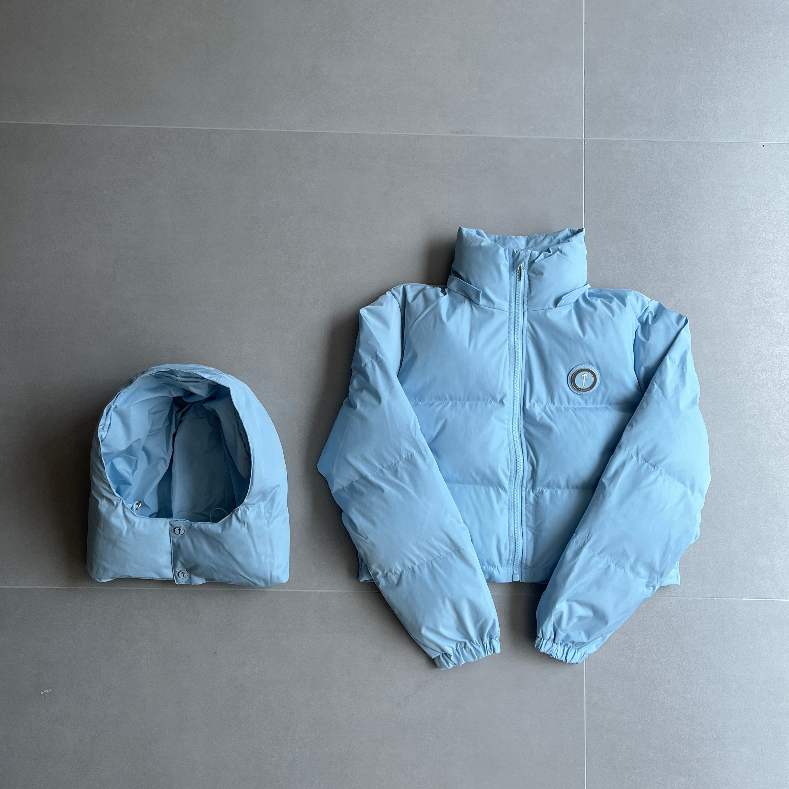 Trapstar Jacket womens baby blue