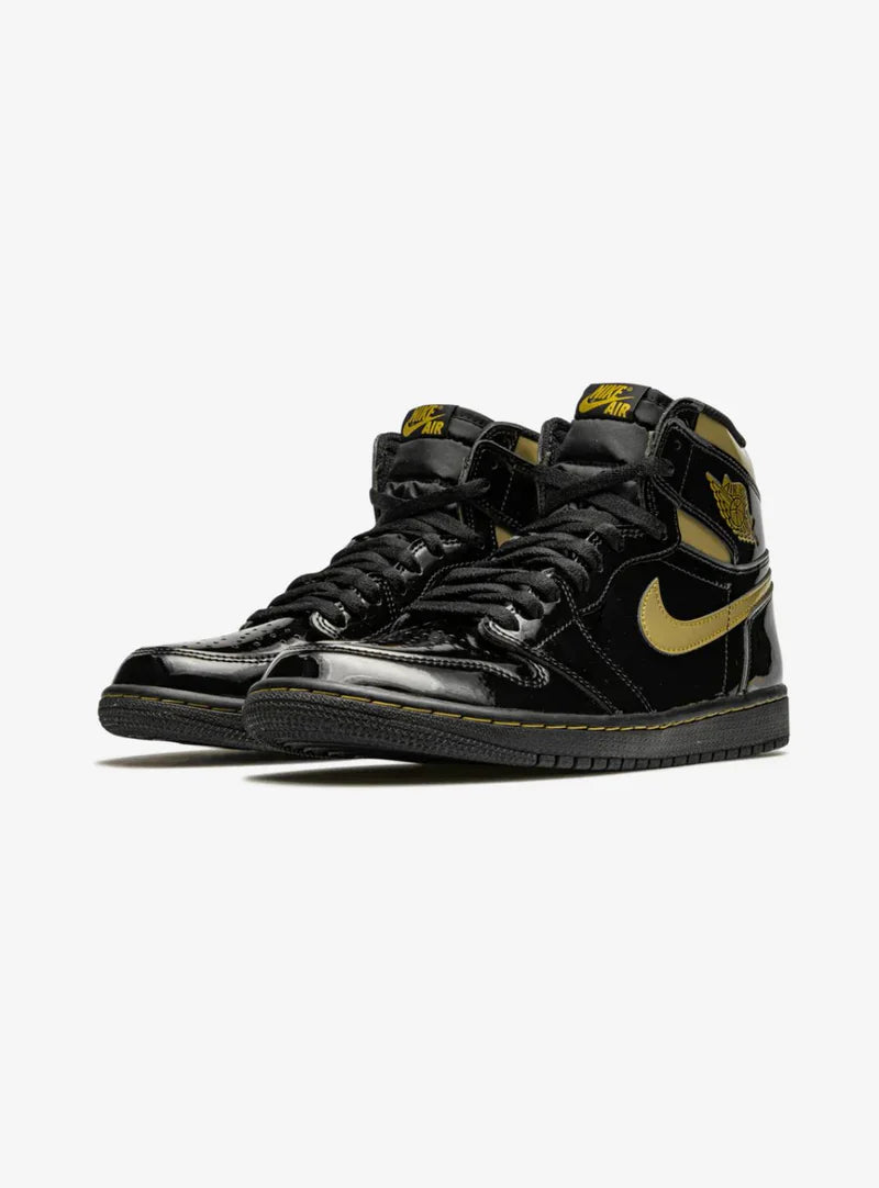 Jordan 1 Retro  Black And Gold