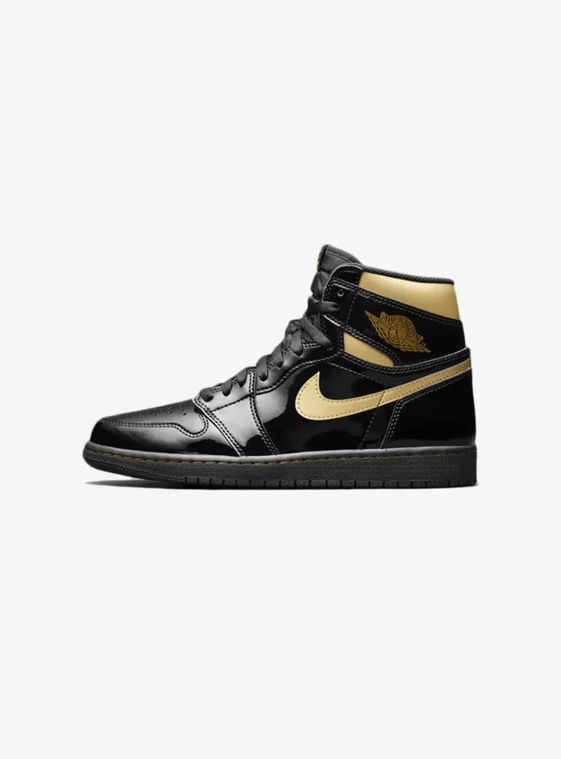 Jordan 1 Retro  Black And Gold