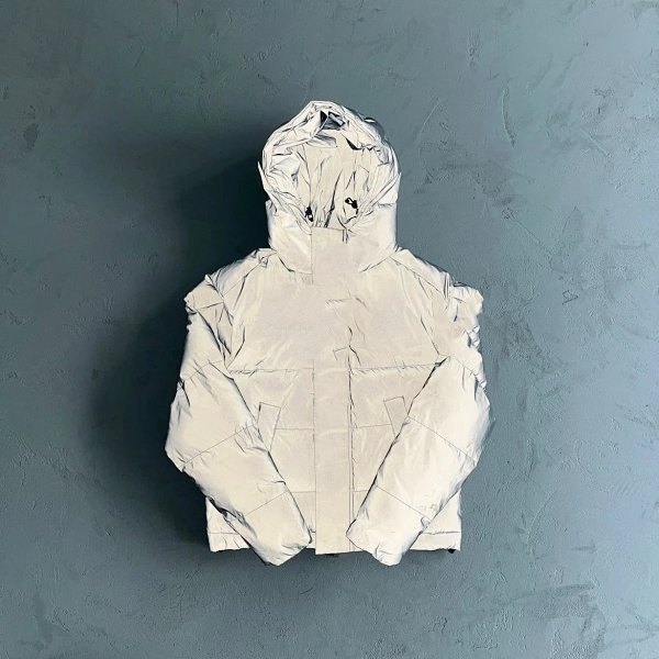 Trapstar Jacket  hooded puffer-reflective