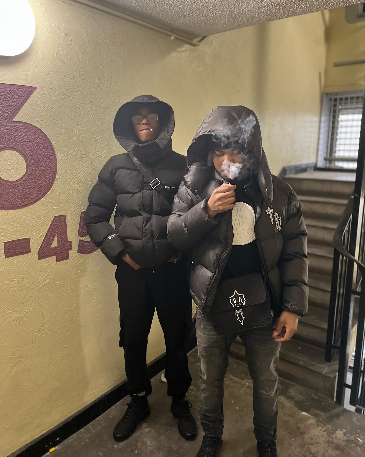 Trapstar Jacket hooded puffer