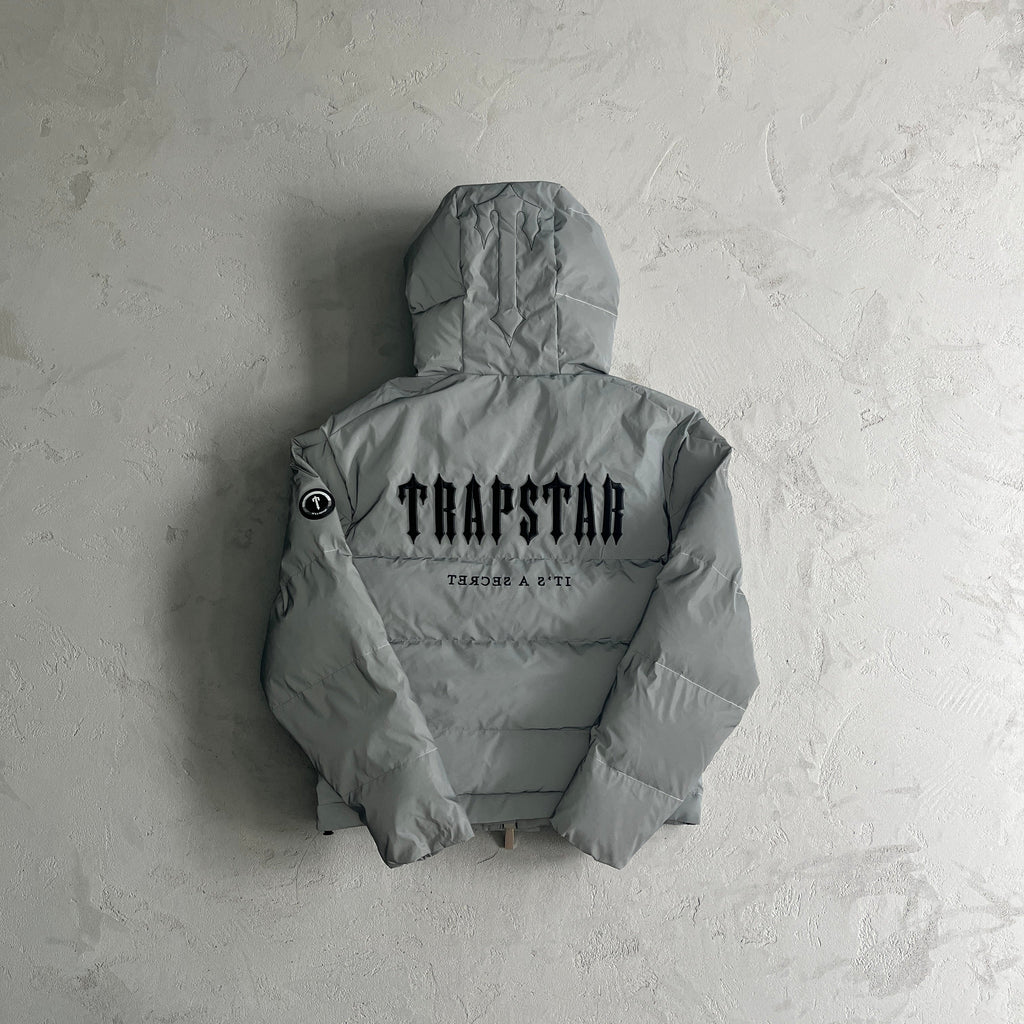 Trapstar Jacket  hooded puffer-reflective