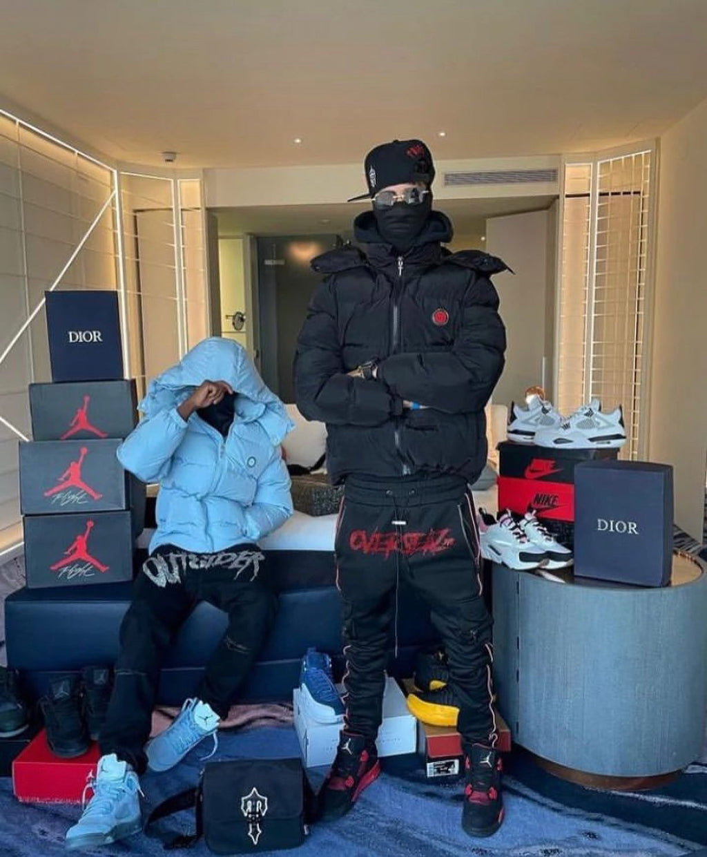 Trapstar Jacket -Black Red