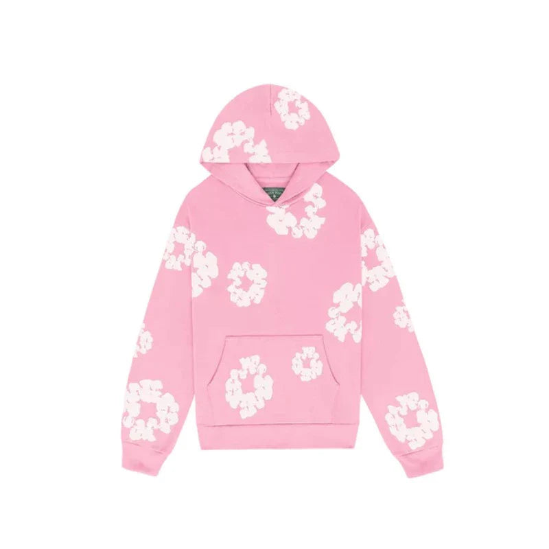 Denim Tears Hoodie Pink