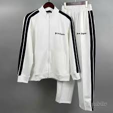 Palm Angels Tracksuit  White and  Black