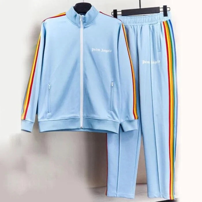 Palm Angels Tracksuit  light blue